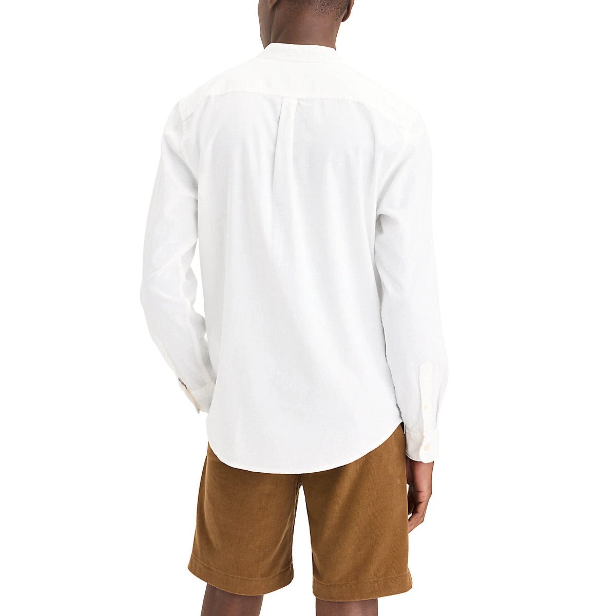 Camisa Dockers Mangas Largas Lisa Cuello Chino Para Caballeros by Dockers