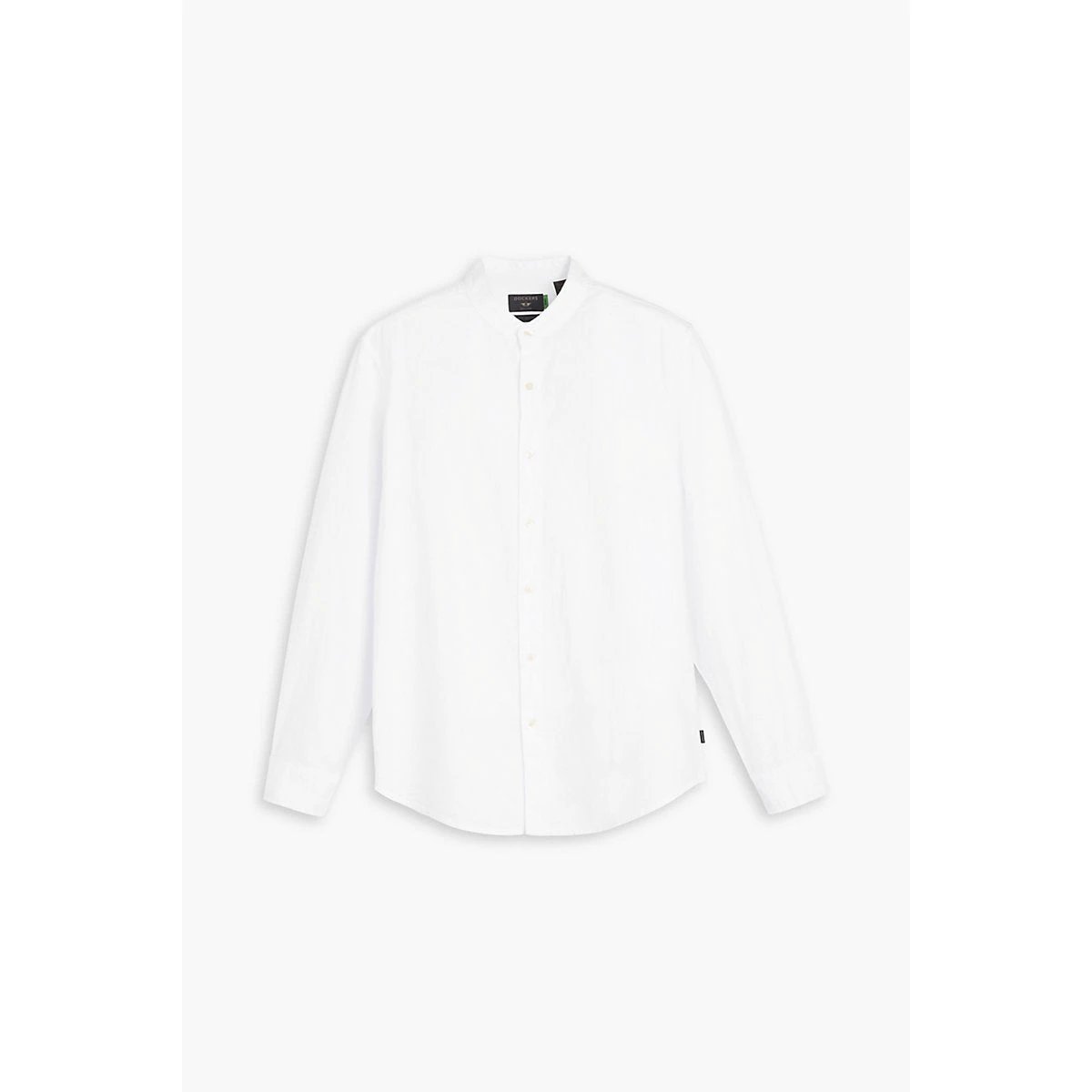 Camisa Dockers Mangas Largas Lisa Cuello Chino Para Caballeros by Dockers