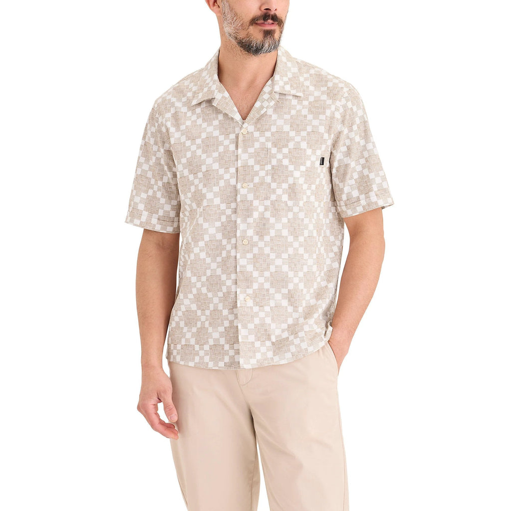 Camisa Dockers Mangas Cortas Estampada Para Caballeros by Dockers