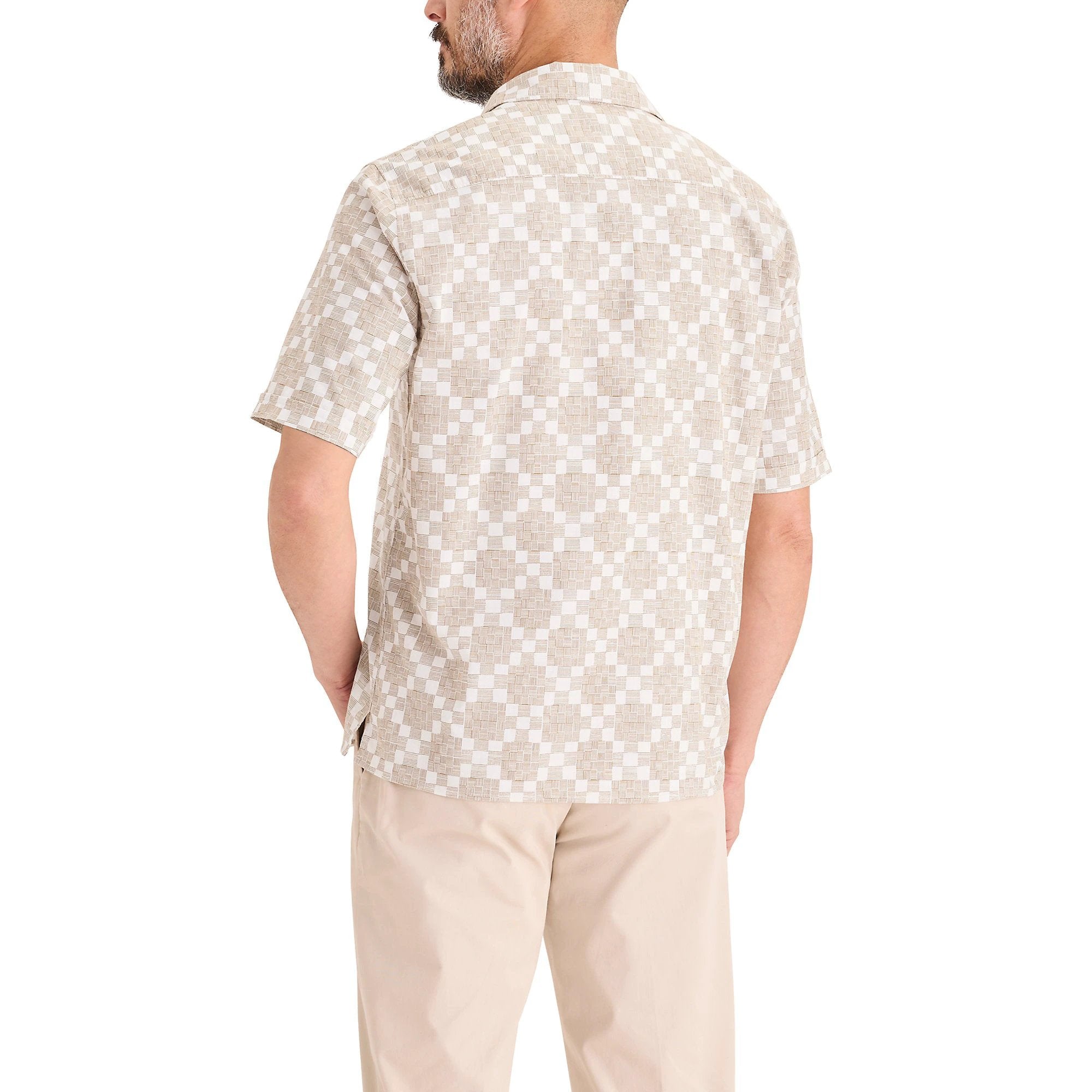 Camisa Dockers Mangas Cortas Estampada Para Caballeros by Dockers