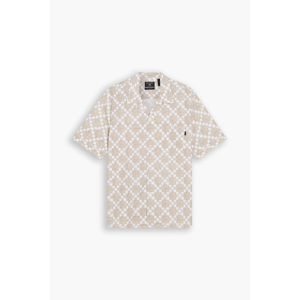 Camisa Dockers Mangas Cortas Estampada Para Caballeros by Dockers
