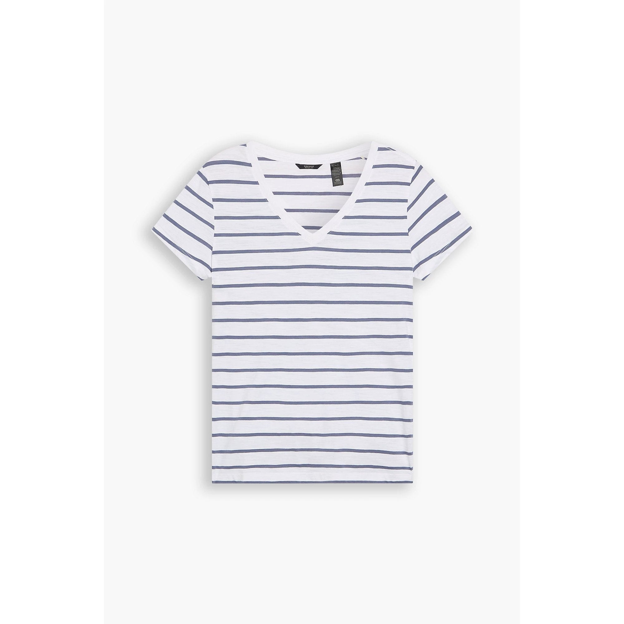 Camiseta Dockers Mangas Cortas Rayas Para Damas by Dockers