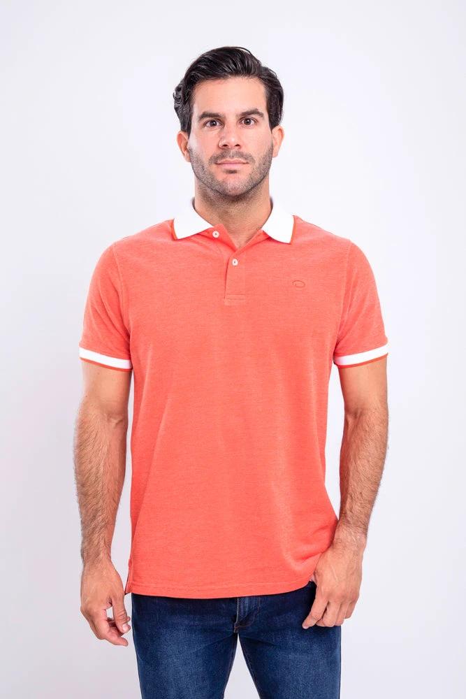 Poloshirt Oscar De La Renta Mangas Cortas Liso Para Caballeros by Oscar De La Renta