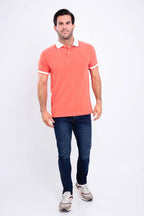 Poloshirt Oscar De La Renta Mangas Cortas Liso Para Caballeros by Oscar De La Renta