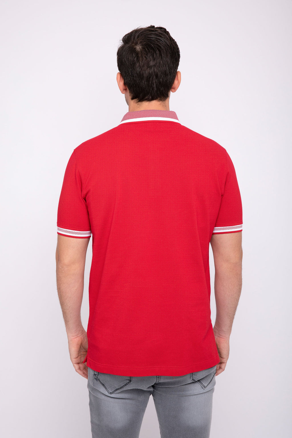 Poloshirt Oscar de La Renta Mangas Cortas Liso para Caballeros