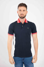 Poloshirt Oscar De La Renta Mangas Cortas Liso P/ Caballeros A23KNP020 by Oscar De La Renta