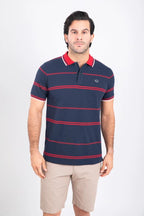 Poloshirt Oscar De La Renta Mangas Cortas Rayas Para Caballeros by Oscar De La Renta