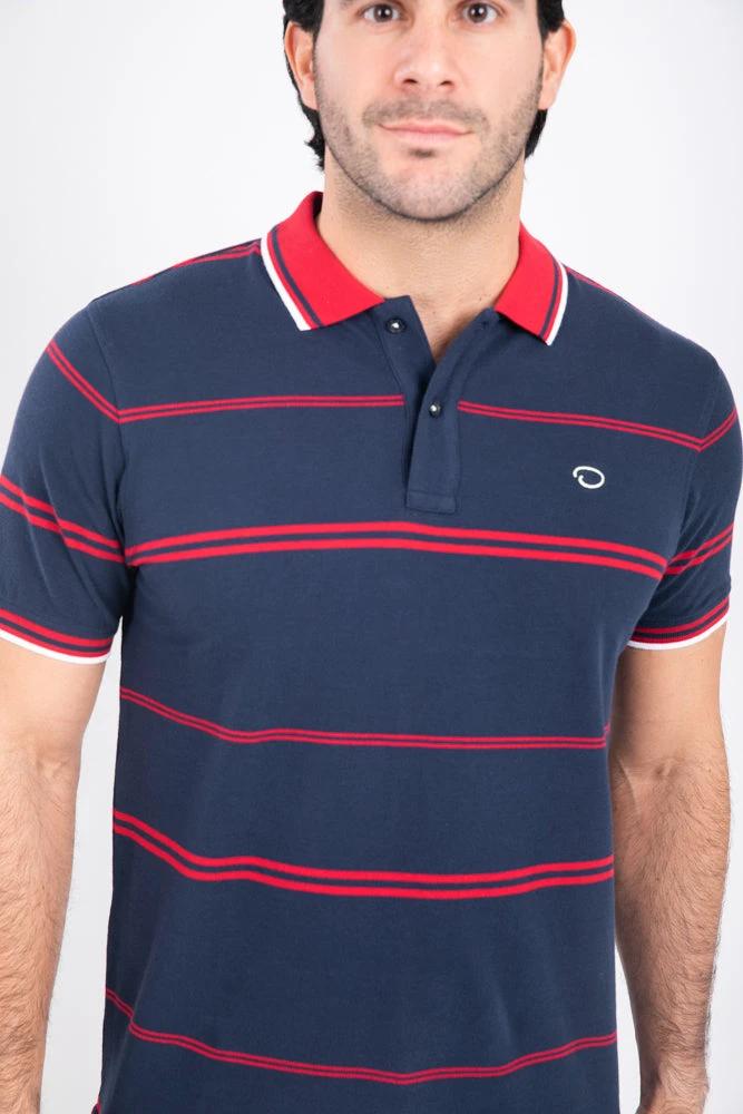 Poloshirt Oscar De La Renta Mangas Cortas Rayas Para Caballeros by Oscar De La Renta