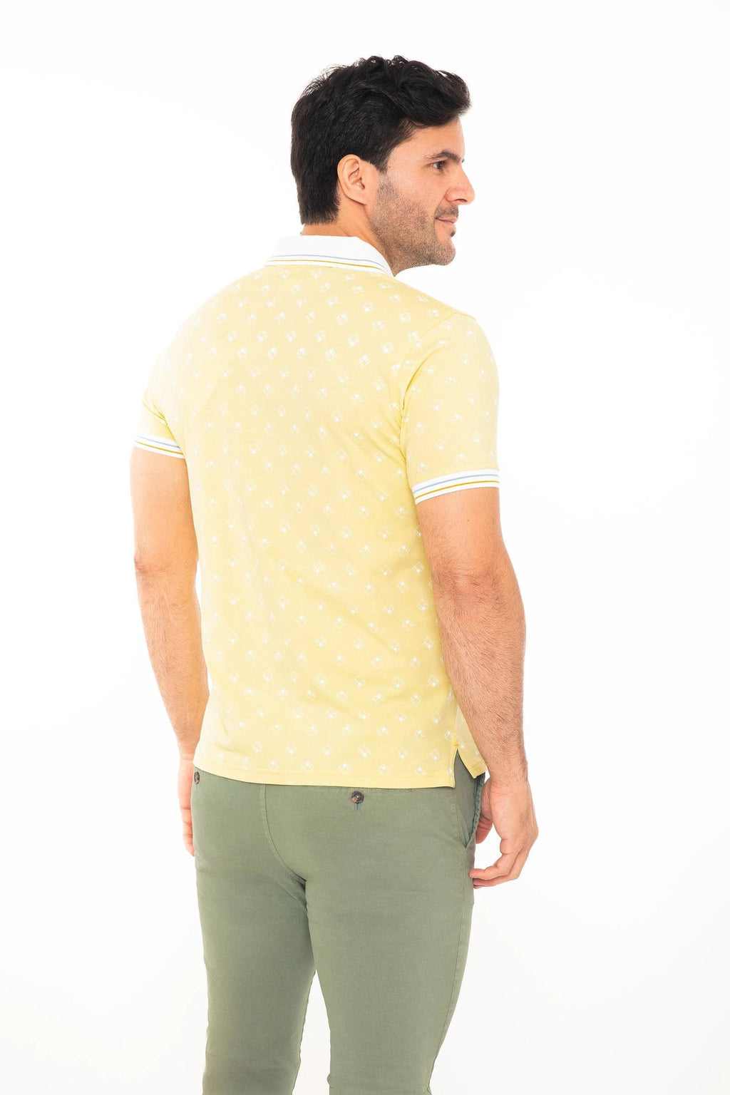 Poloshirt Oscar De La Renta Mangas Cortas Estampado P/ Caballeros by Oscar De La Renta