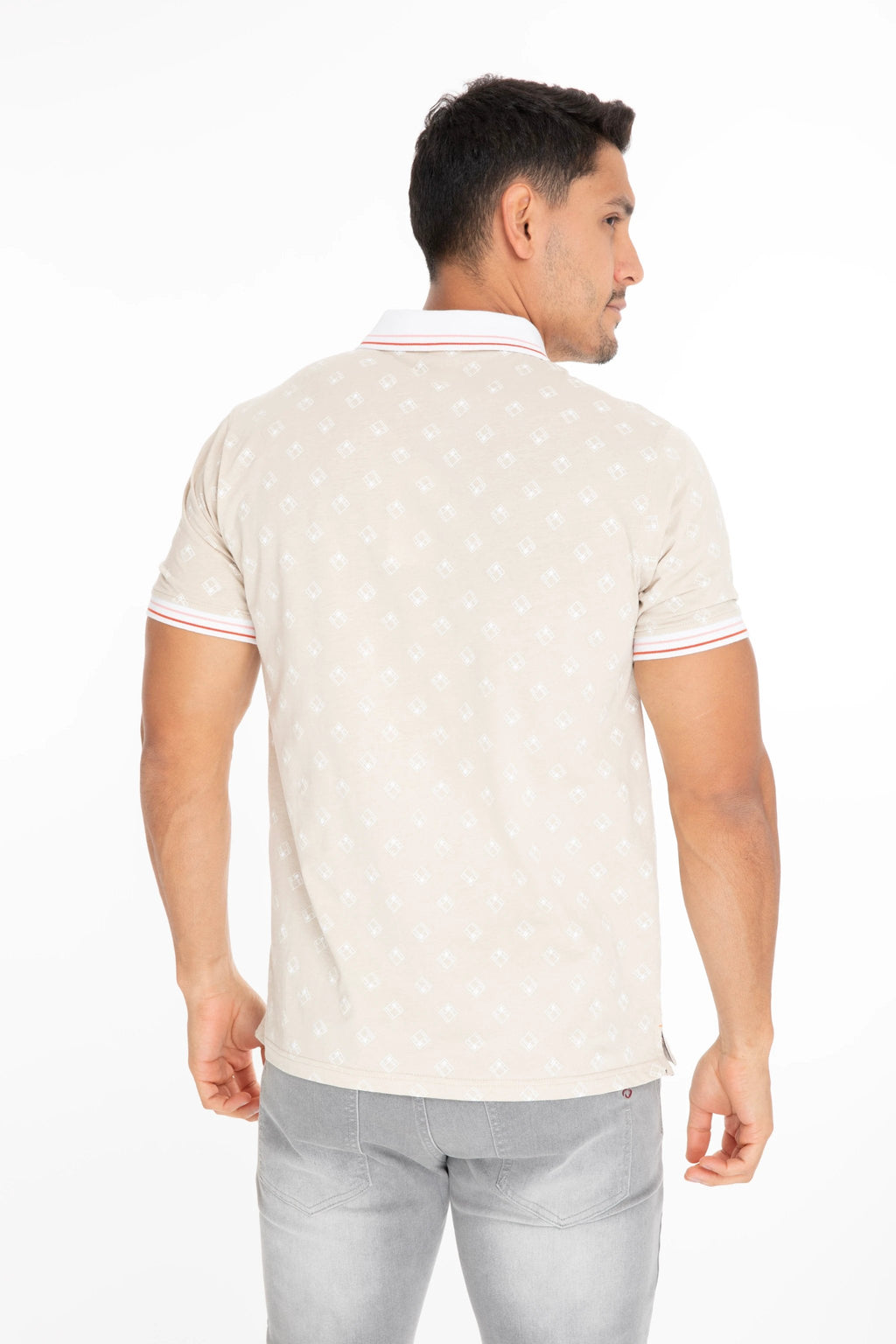 Poloshirt Oscar De La Renta Mangas Cortas Estampado P/ Caballeros by Oscar De La Renta