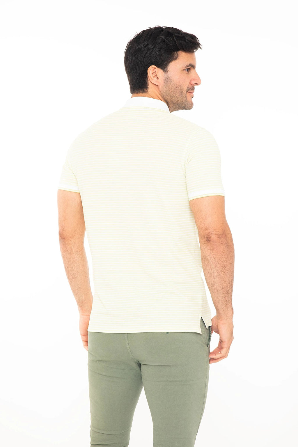 Poloshirt Oscar De La Renta Mangas Cortas Rayas P/ Caballeros by Oscar De La Renta