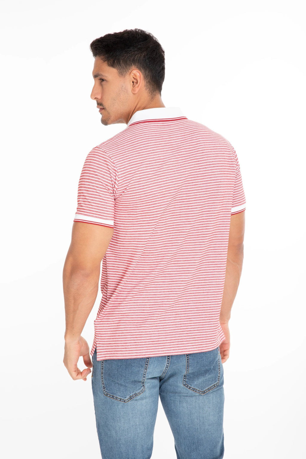 Poloshirt Oscar De La Renta Mangas Cortas Rayas P/ Caballeros by Oscar De La Renta