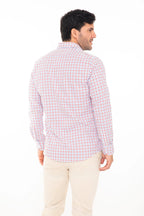 Camisa Oscar De La Renta Mangas Largas Cuadros P/ Caballeros by Oscar De La Renta