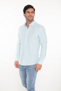 Camisa Oscar De La Renta Mangas Largas Cuadros P/ Caballeros by Oscar De La Renta