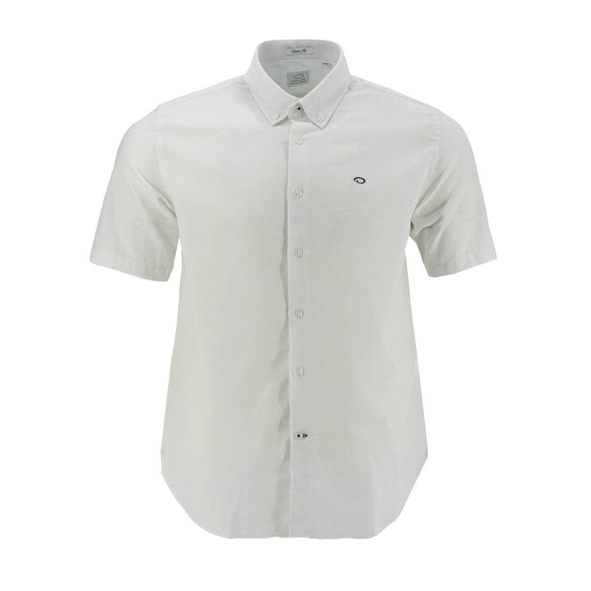 Camisa Oscar De La Renta Mangas Cortas Lisa Para Caballeros by Oscar De La Renta