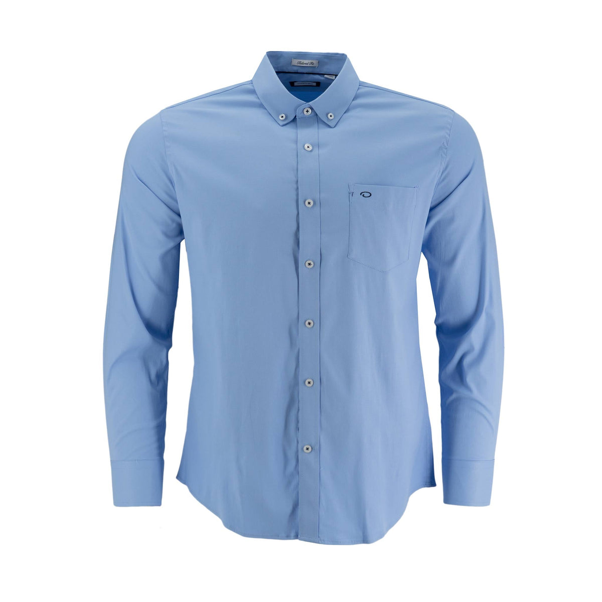 Camisa Oscar De La Renta Mangas Largas Lisa para Caballeros