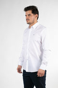 Camisa Oscar De La Renta Mangas Largas Lisa Para Caballeros by Oscar De La Renta