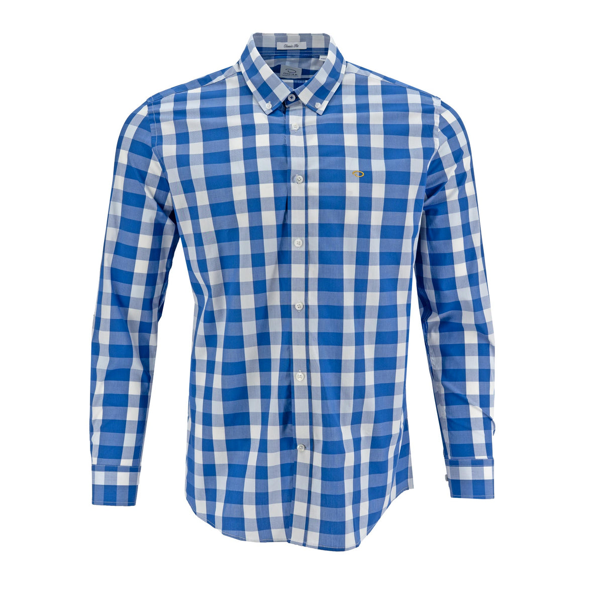 Camisa Oscar De La Renta Mangas Largas Cuadros Para Caballeros by Oscar De La Renta