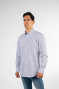 Camisa Oscar De La Renta Mangas Largas Cuadros Para Caballeros by Oscar De La Renta