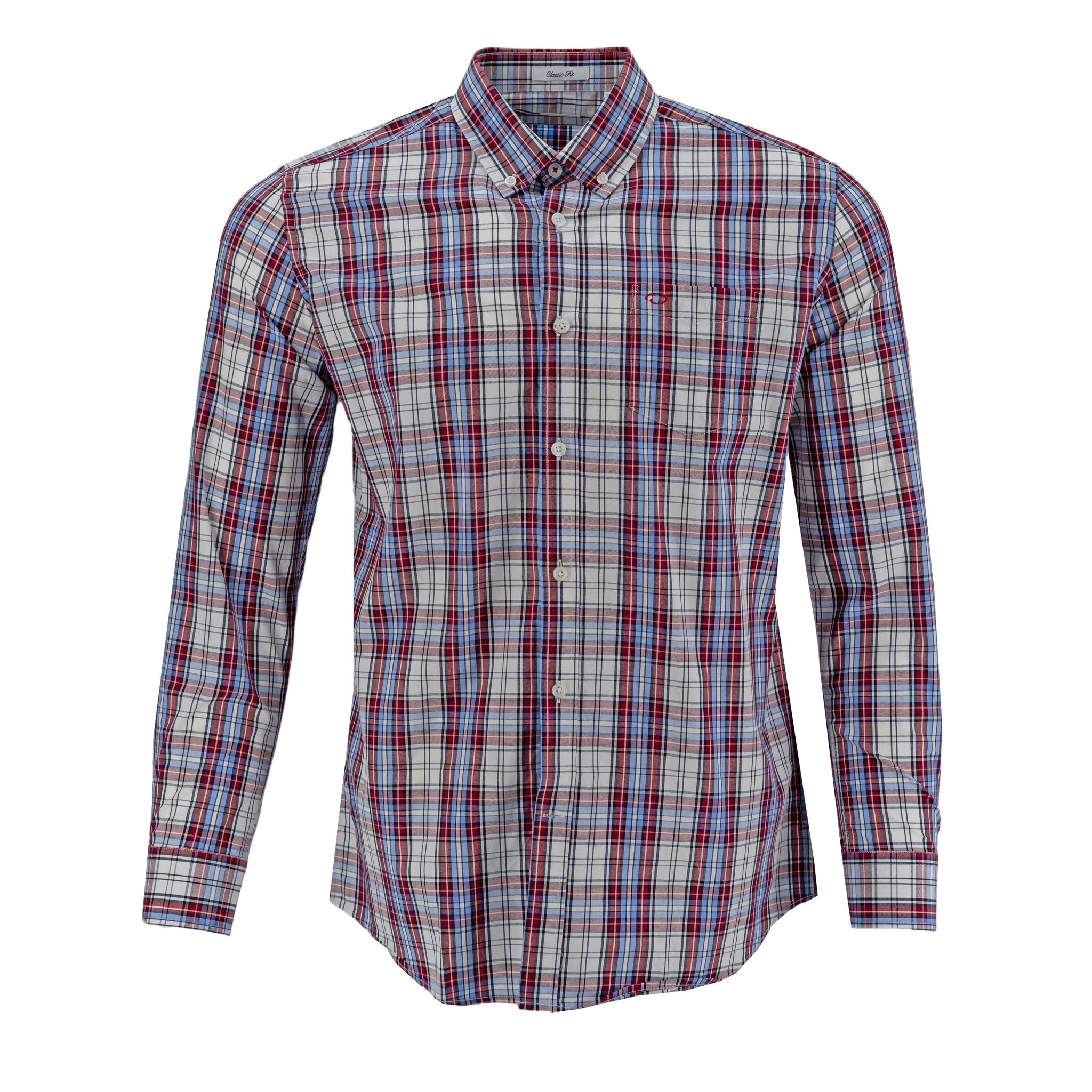 Camisa Oscar De La Renta Mangas Largas Cuadros Para Caballeros by Oscar De La Renta