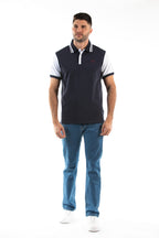 Poloshirt Oscar de La Renta Mangas Cortas Combinado para Caballeros