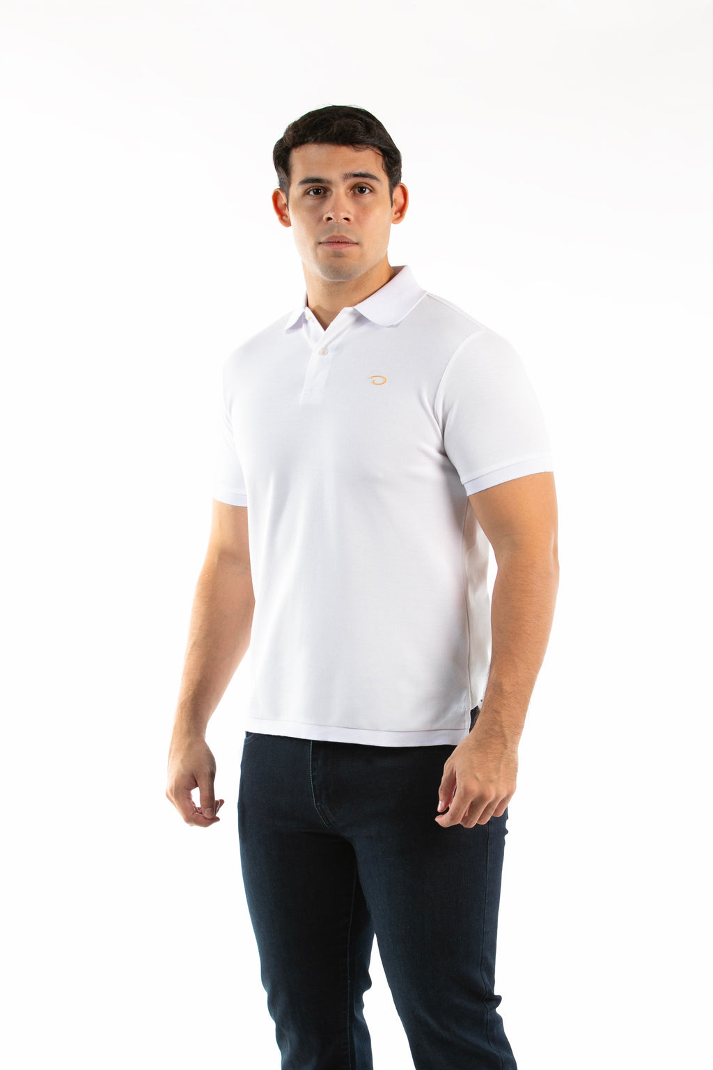 Poloshirt Oscar de La Renta Mangas Cortas Liso para Caballeros