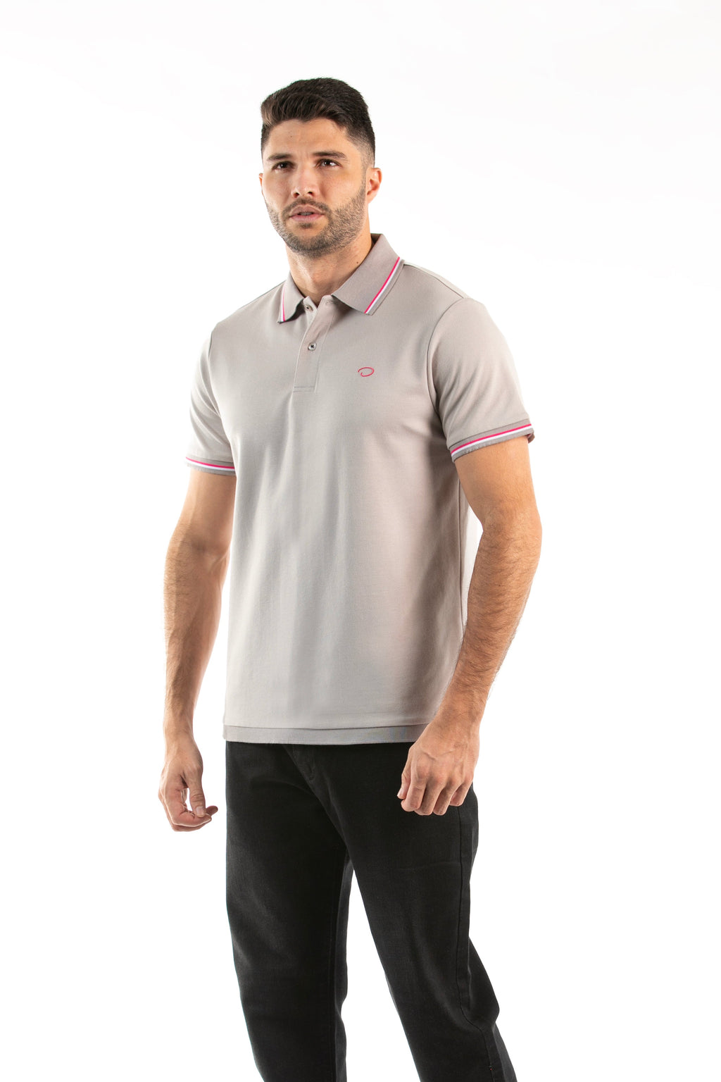Poloshirt Oscar de La Renta Mangas Cortas Liso para Caballeros