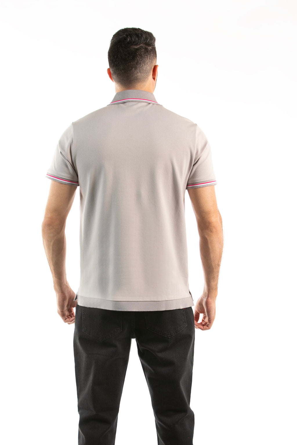 Poloshirt Oscar de La Renta Mangas Cortas Liso para Caballeros