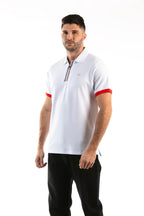 Poloshirt Oscar de La Renta Mangas Cortas Liso para Caballeros