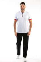 Poloshirt Oscar de La Renta Mangas Cortas Liso para Caballeros
