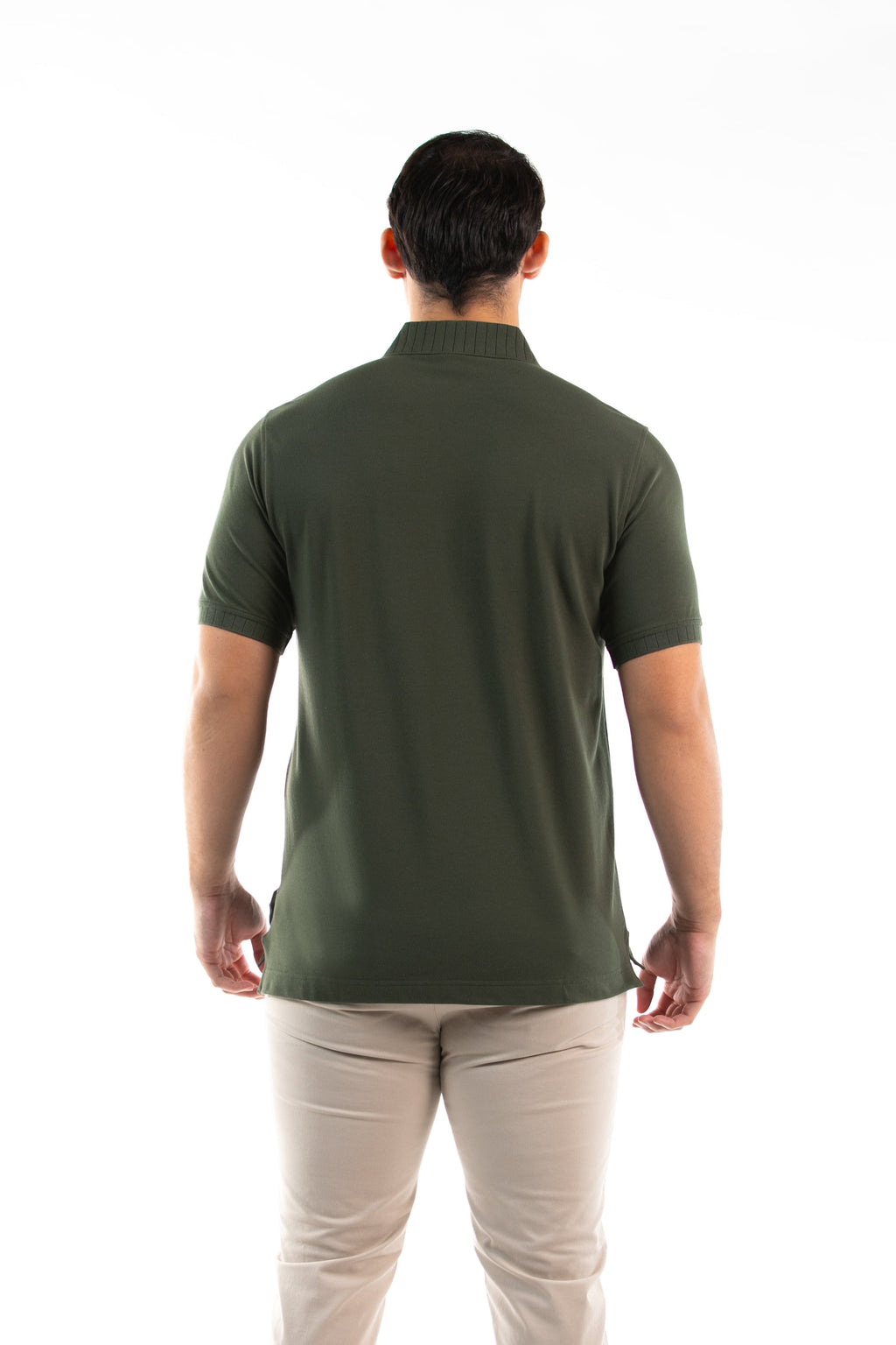 Poloshirt Oscar de La Renta Mangas Cortas Liso para Caballeros