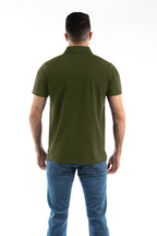 Poloshirt Oscar de La Renta Mangas Cortas Liso para Caballeros