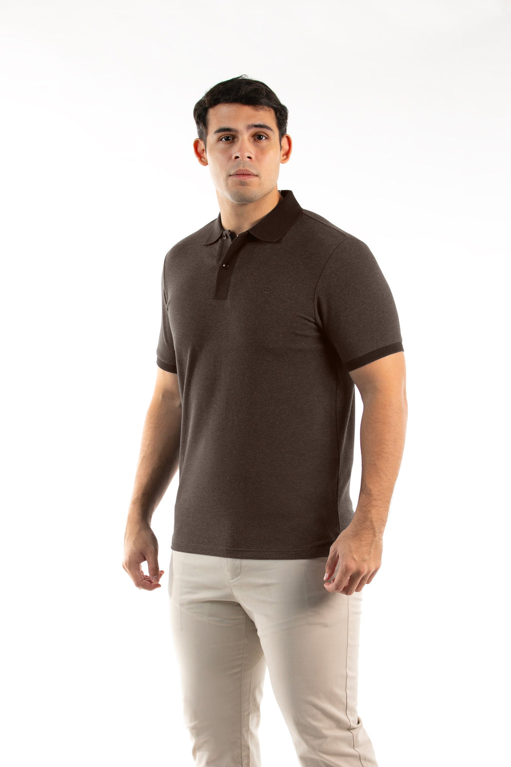 Poloshirt Oscar de La Renta Mangas Cortas Liso para Caballeros