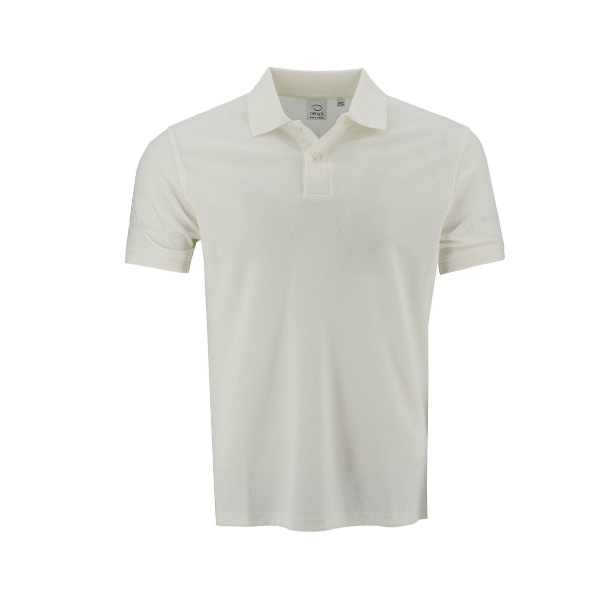 Poloshirt Oscar de La Renta Mangas Cortas Brocado para Caballeros