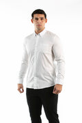 Camisa Oscar De La Renta Mangas Largas Lisa para Caballeros