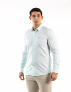 Camisa Oscar de La Renta Mangas Largas Lisa para Caballeros