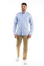 Camisa Oscar de La Renta Mangas Largas Rayas para Caballeros