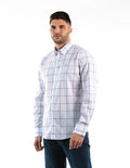 Camisa Oscar de La Renta Mangas Largas Cuadros para Caballeros