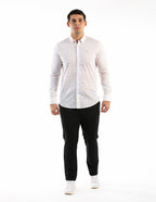 Camisa Oscar De La Renta Mangas Largas Cuadros para Caballeros