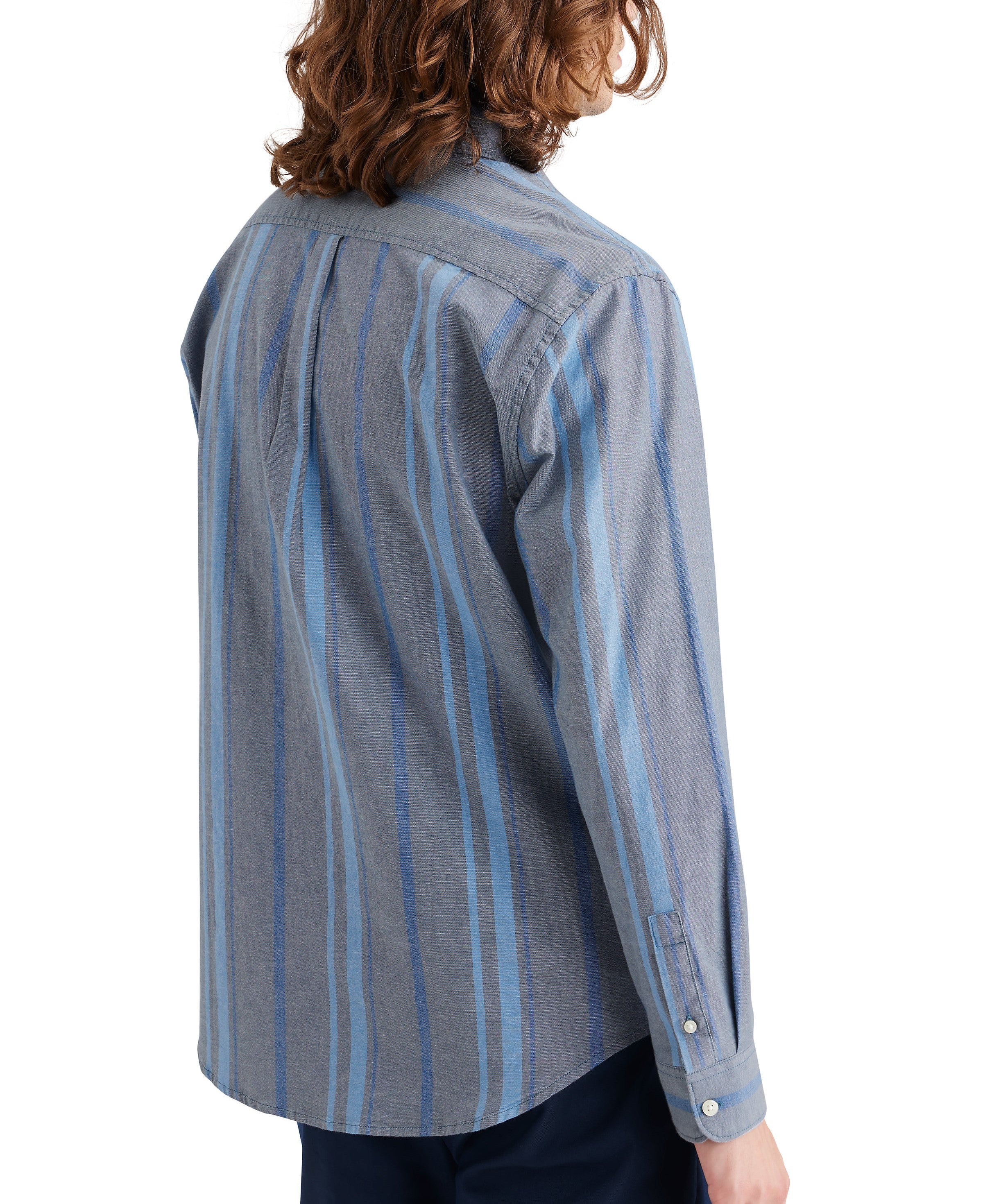 Camisa Dockers Mangas Largas Rayas P/ Caballeros by Dockers
