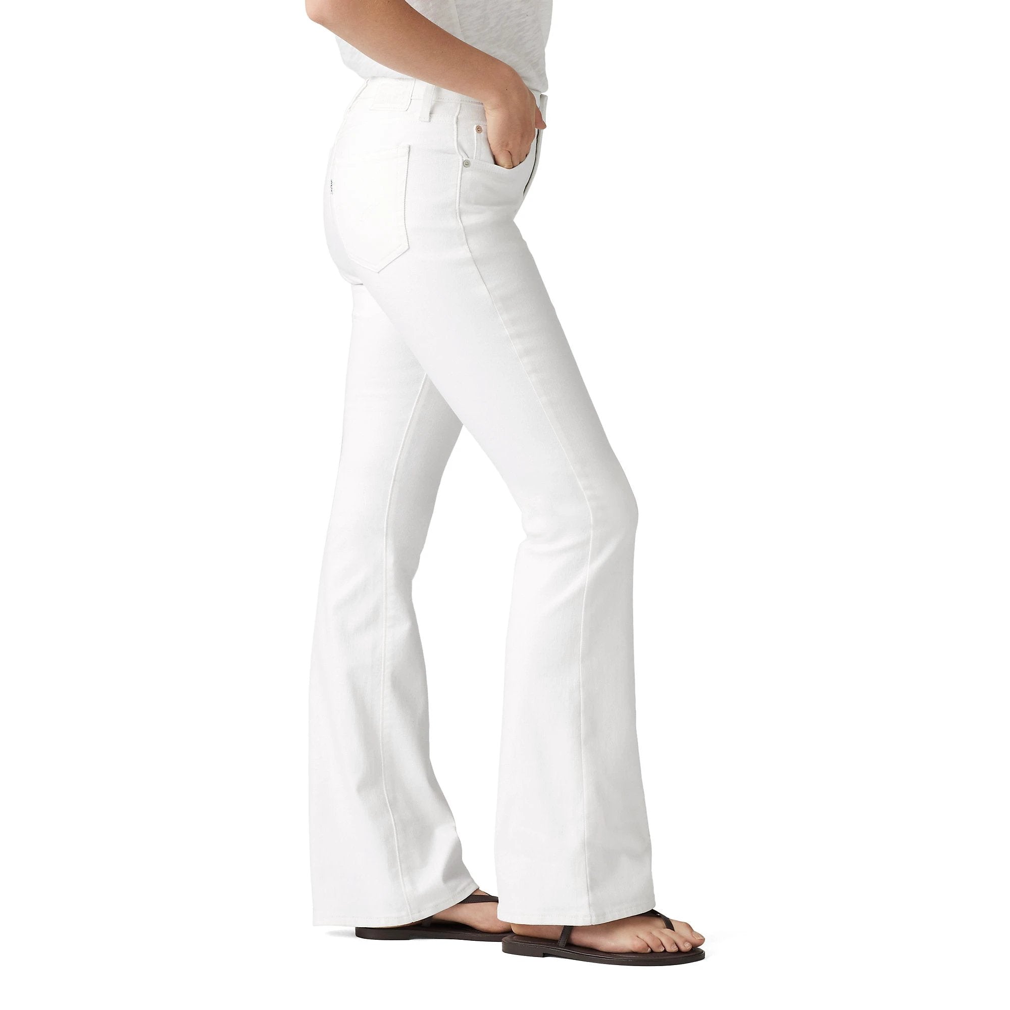Pantalones Jeans Levis 726 Flare Para Damas by Levis
