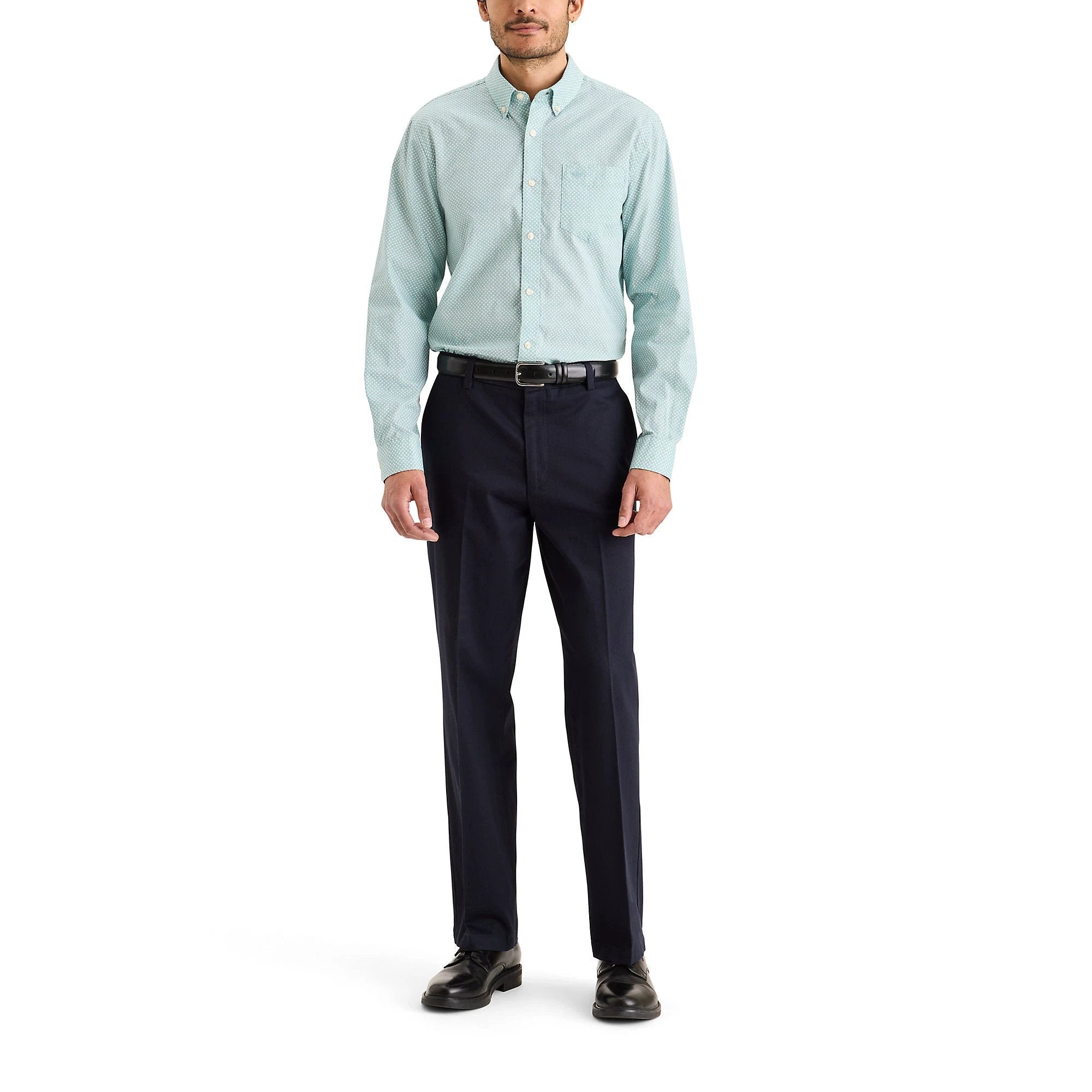Camisa Dockers Mangas Largas Estampada Para Caballeros by Dockers