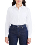 Camisa Dockers Mangas Largas Lisa Para Damas by Dockers