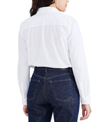 Camisa Dockers Mangas Largas Lisa Para Damas by Dockers