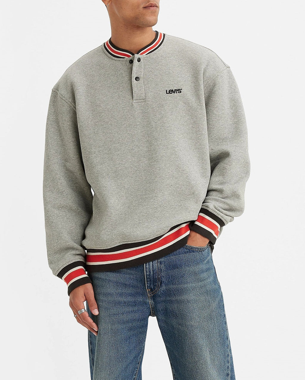 Abrigo Levis Mangas Largas Liso P/ Caballeros by Levis