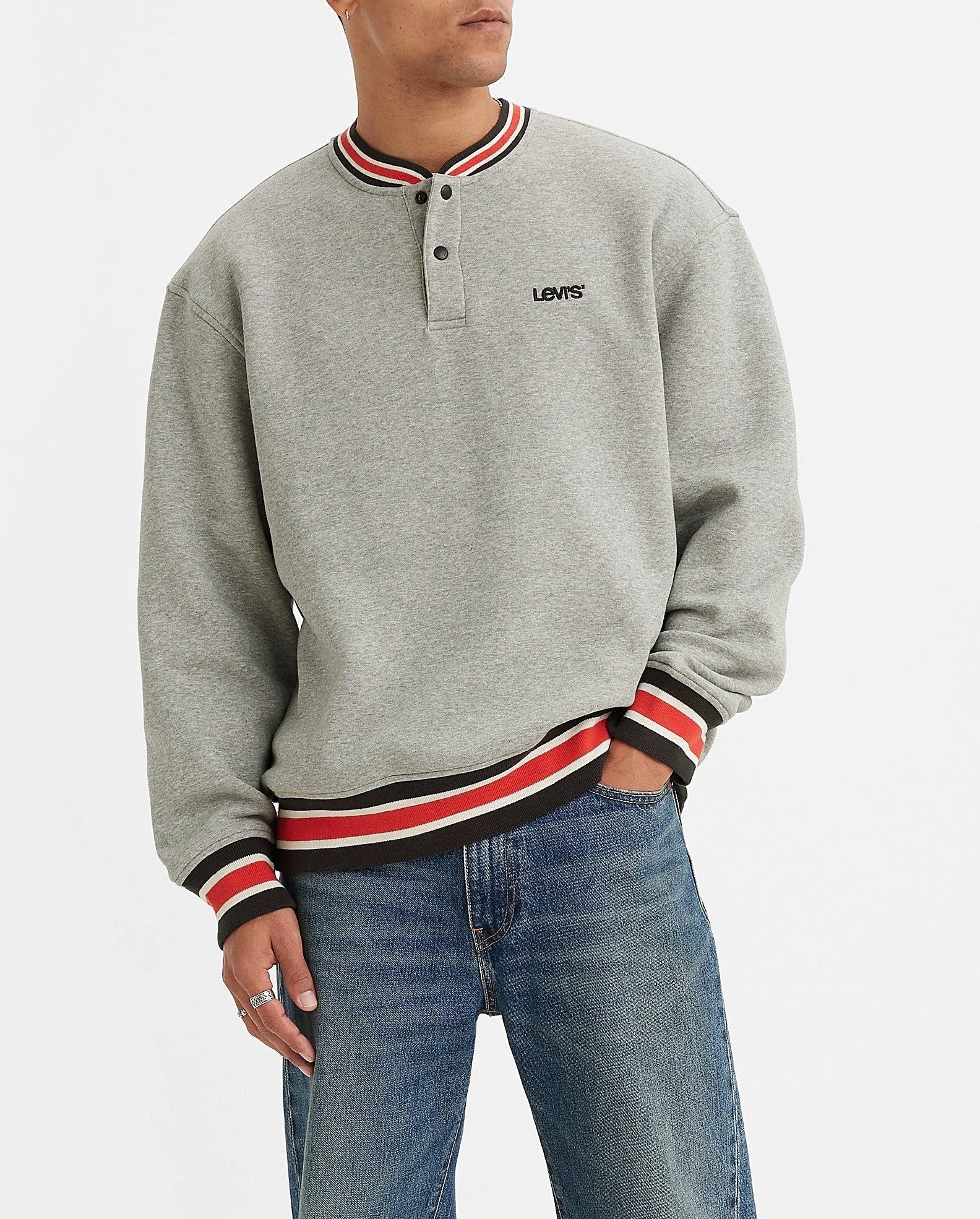 Abrigo Levis Mangas Largas Liso P/ Caballeros by Levis