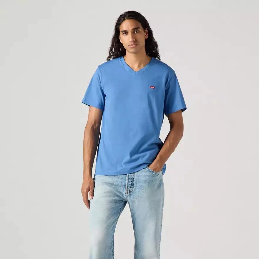Camiseta Levis Mangas Cortas Lisa Para Caballeros by Levis