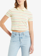 Blusa Levis Mangas Cortas Rayas P/ Damas A73730000 by Levis
