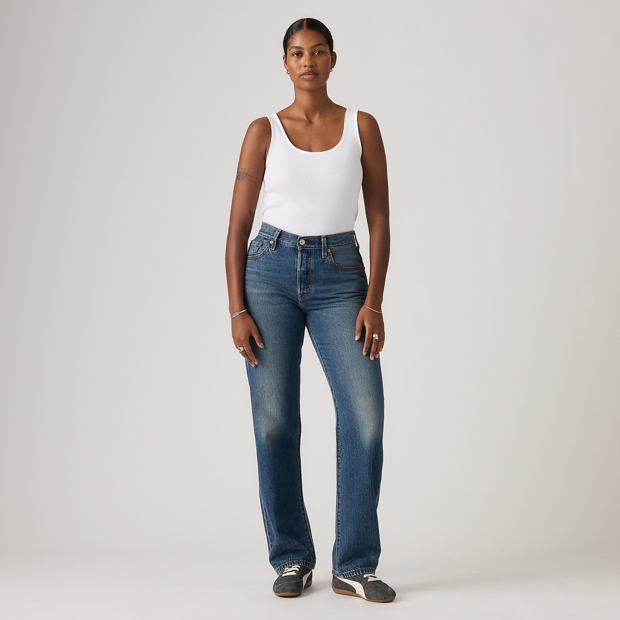 Pantalones Jeans Levis 501 90s para Damas
