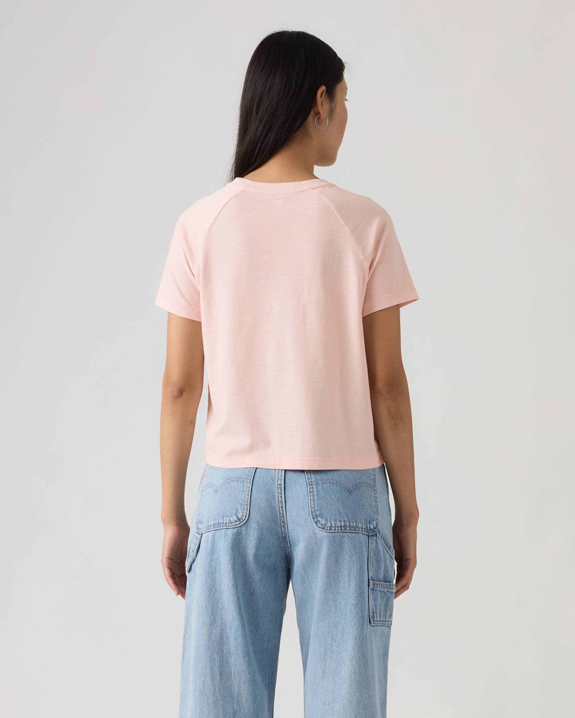Camiseta Levis Mangas Cortas Estampado para Damas